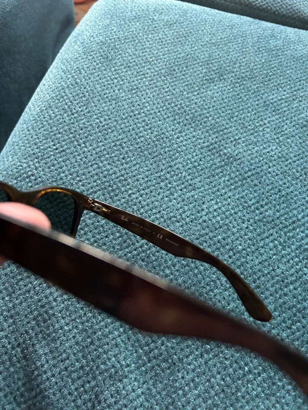 Ray-Ban 865/78 New Wayfarer havana Tortoise Blue Polarized 55 18 RB2132